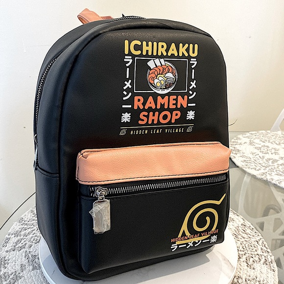 Naruto Ichiraku Ramen Shop Mini Backpack Bioworld New With Tag Naruto Shippuden Ichiraku Ramen Mini Backpack | eBay main image 4